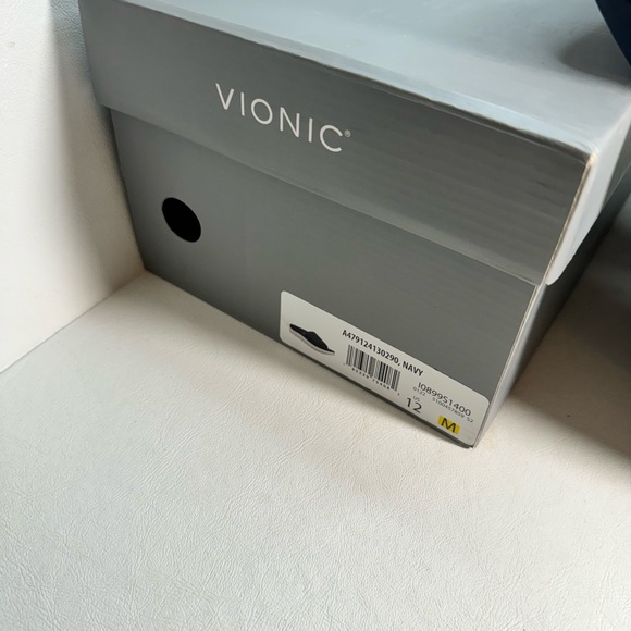 Vionic Rejuvenate Slide Sandal Navi unisex casual classic summer vacation comfy - Picture 7 of 9